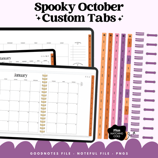 Spooky October Tabs