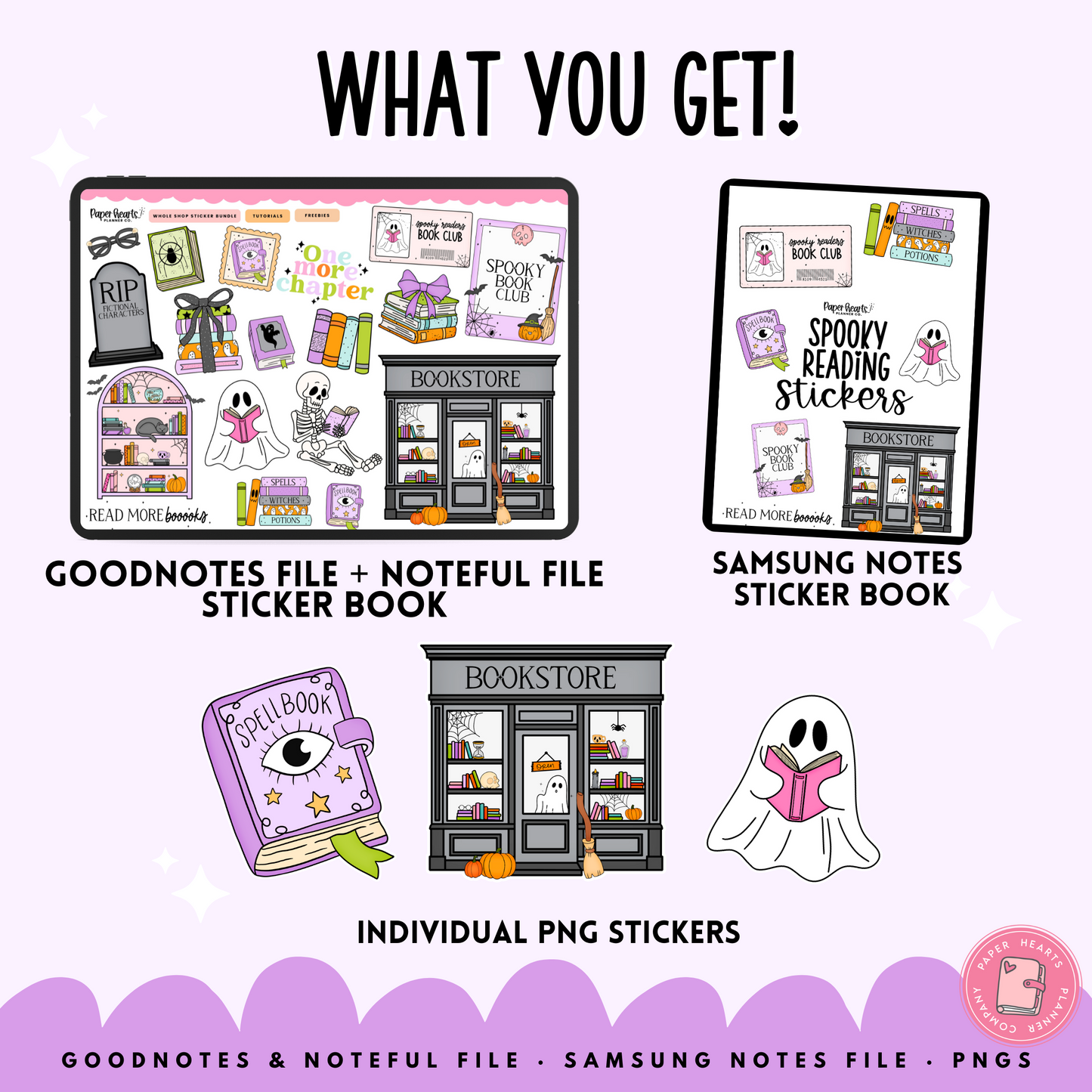 Spooky Reading Stickers
