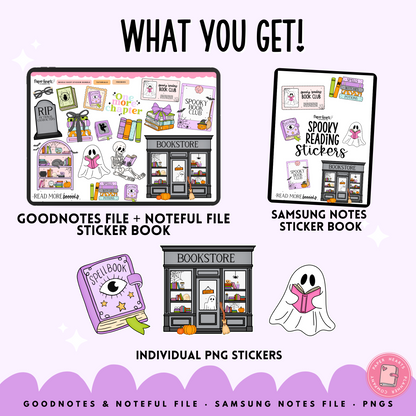 Spooky Reading Stickers