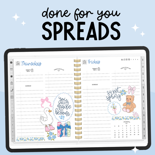 Spring Coquette Daily DFY Spread