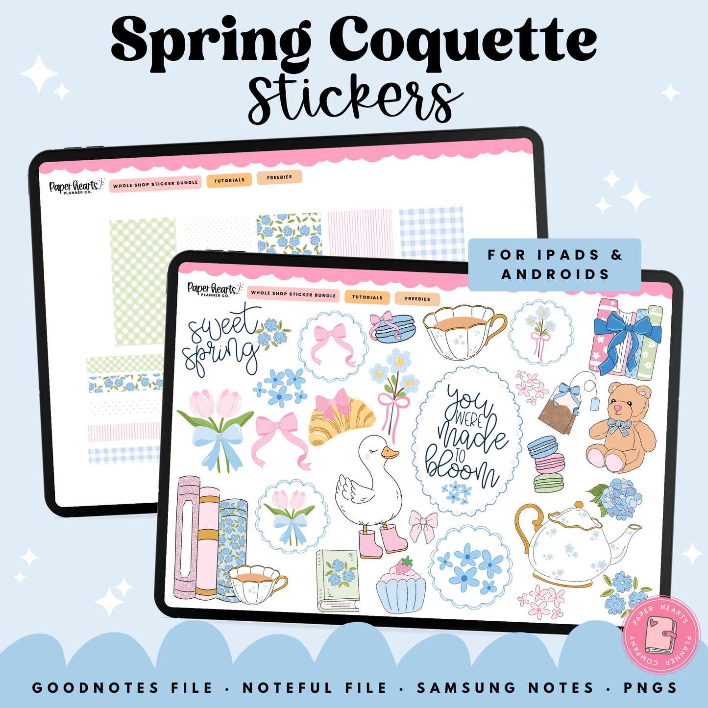 Spring Coquette Stickers