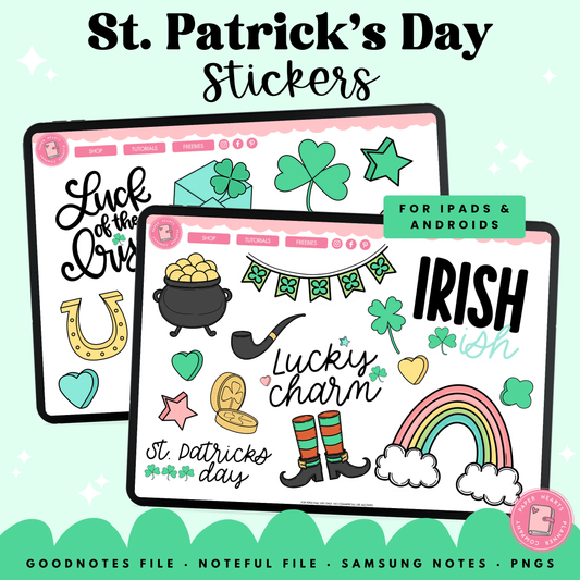 St. Patrick's Day Lucky Charm Stickers