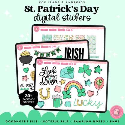 St. Patrick's Day Lucky Charm Stickers
