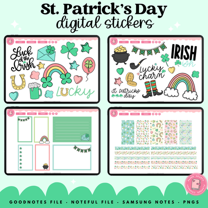 St. Patrick's Day Lucky Charm Stickers