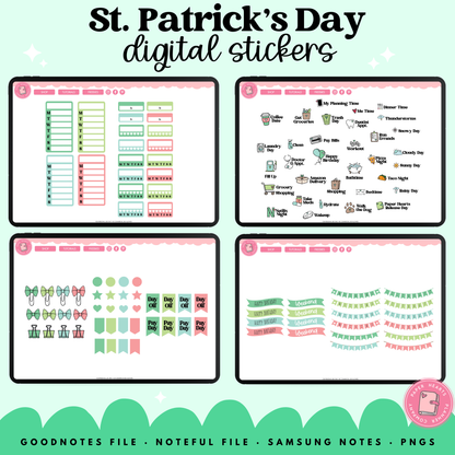 St. Patrick's Day Lucky Charm Stickers