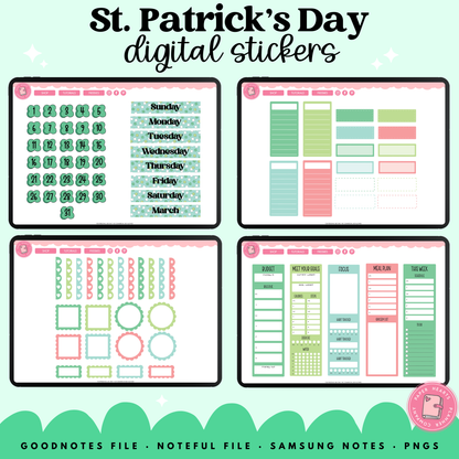 St. Patrick's Day Lucky Charm Stickers