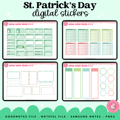 St. Patrick's Day Lucky Charm Stickers