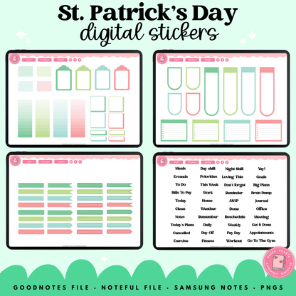 St. Patrick's Day Lucky Charm Stickers
