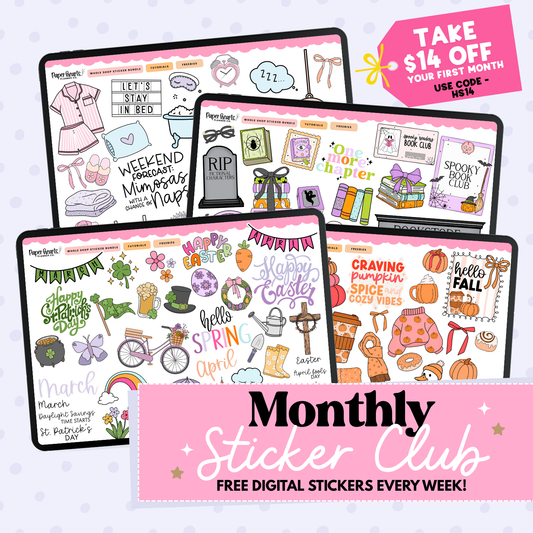 Sticker Club Membership