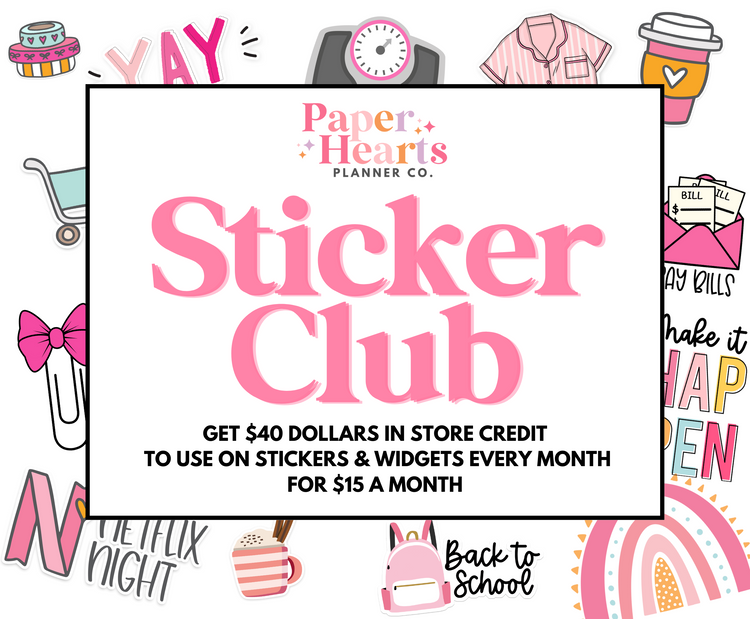Sticker Club Credits