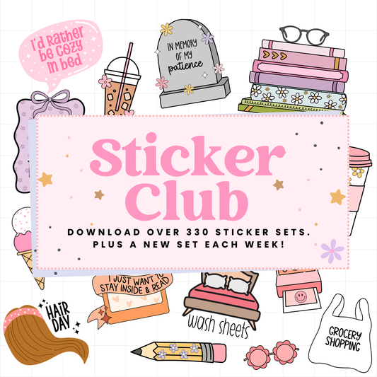 Sticker Club Membership