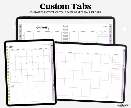 Summer Citrus Light Purple Tabs #E6C9FC