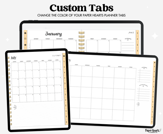Summer Citrus Yellow Tabs #FDDDAA