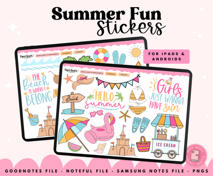 Summer Fun Stickers