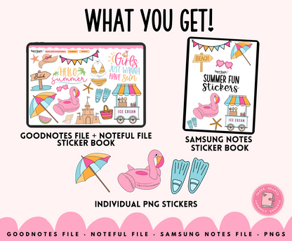 Summer Fun Stickers