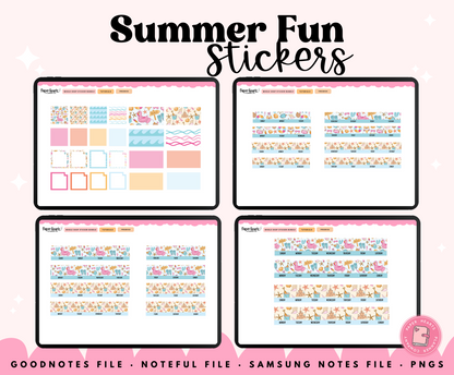 Summer Fun Stickers
