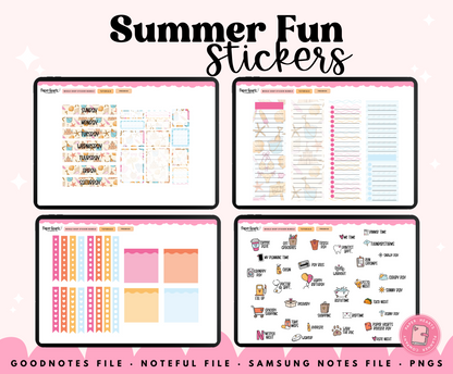Summer Fun Stickers