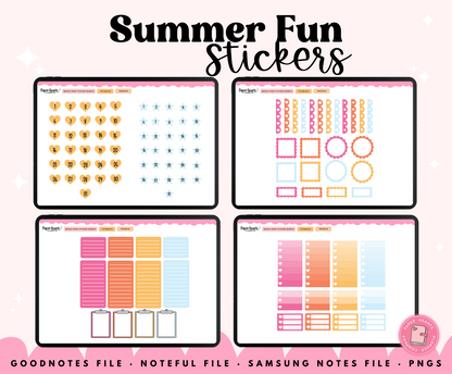 Summer Fun Stickers