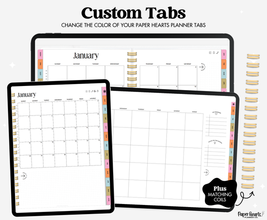 Vintage Summer All Colors Tabs