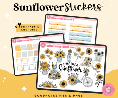 Sunflower Stickers