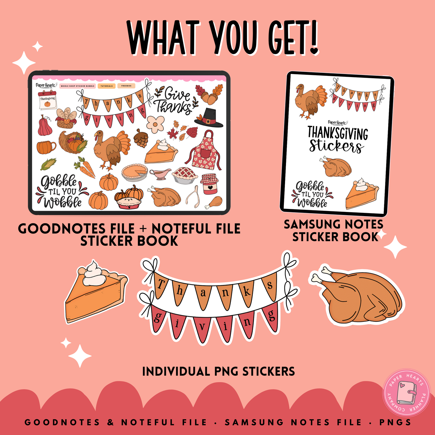 Thanksgiving Stickers
