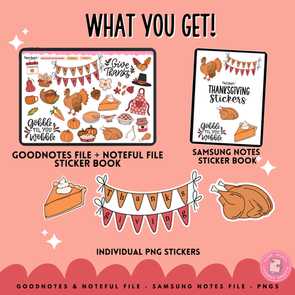 Thanksgiving Stickers