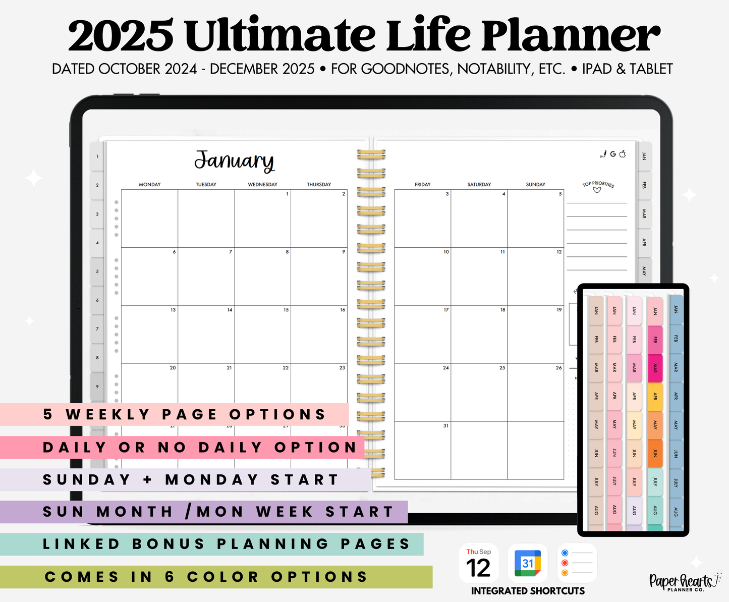 2025 Ultimate Life Planner