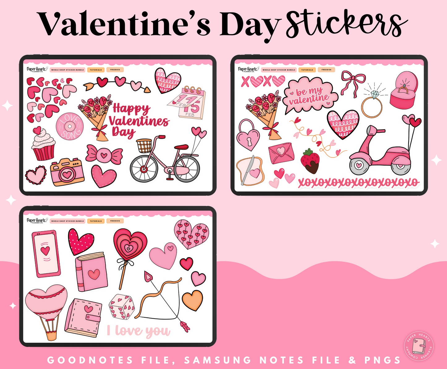 Valentine's Day Stickers