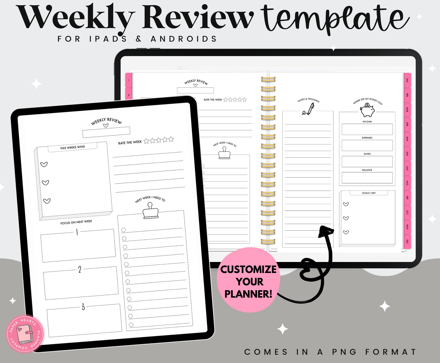 Weekly Review Bonus Template