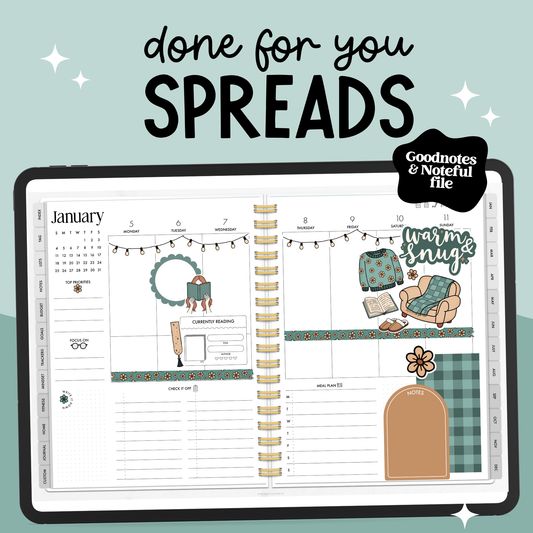 Weekly Warm & Snug DFY Spread
