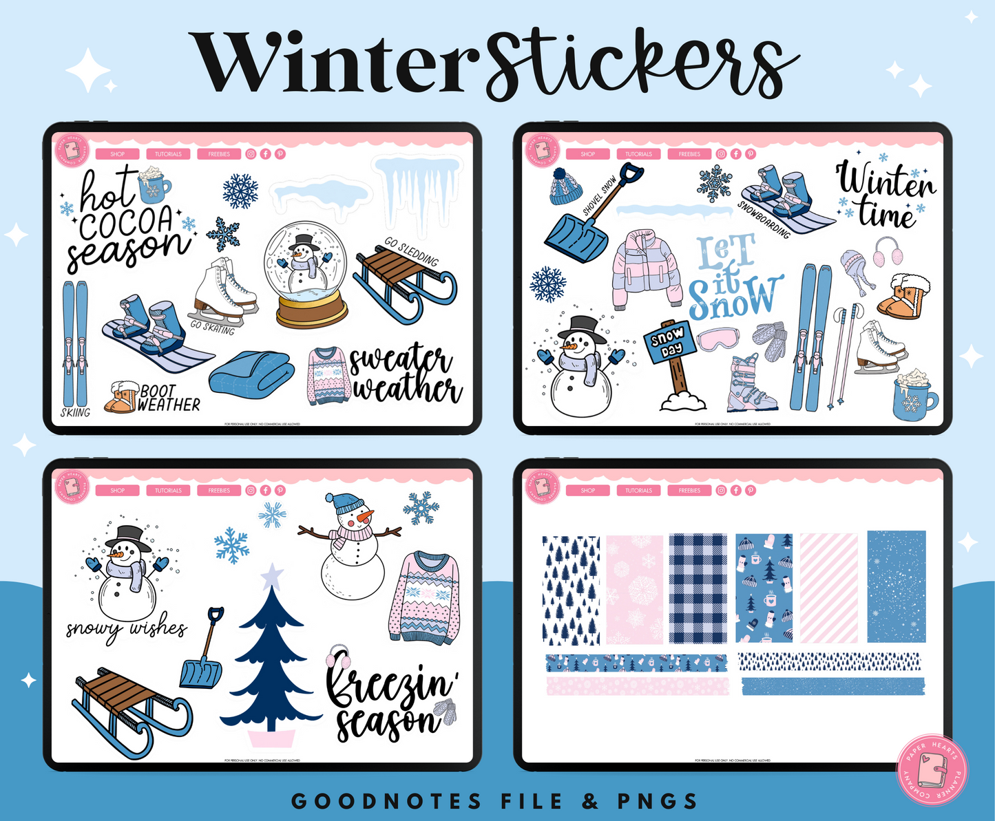 Winter Stickers