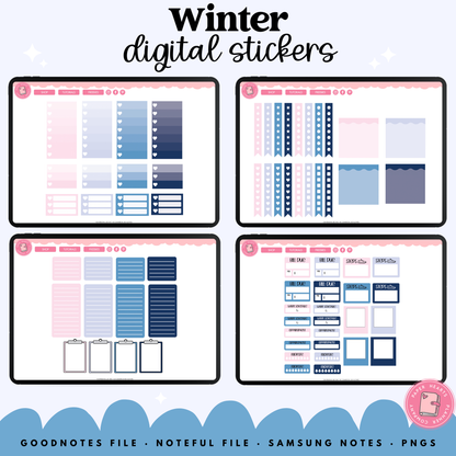 Winter Stickers