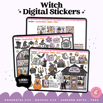Witch Stickers