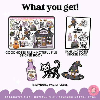 Witch Stickers