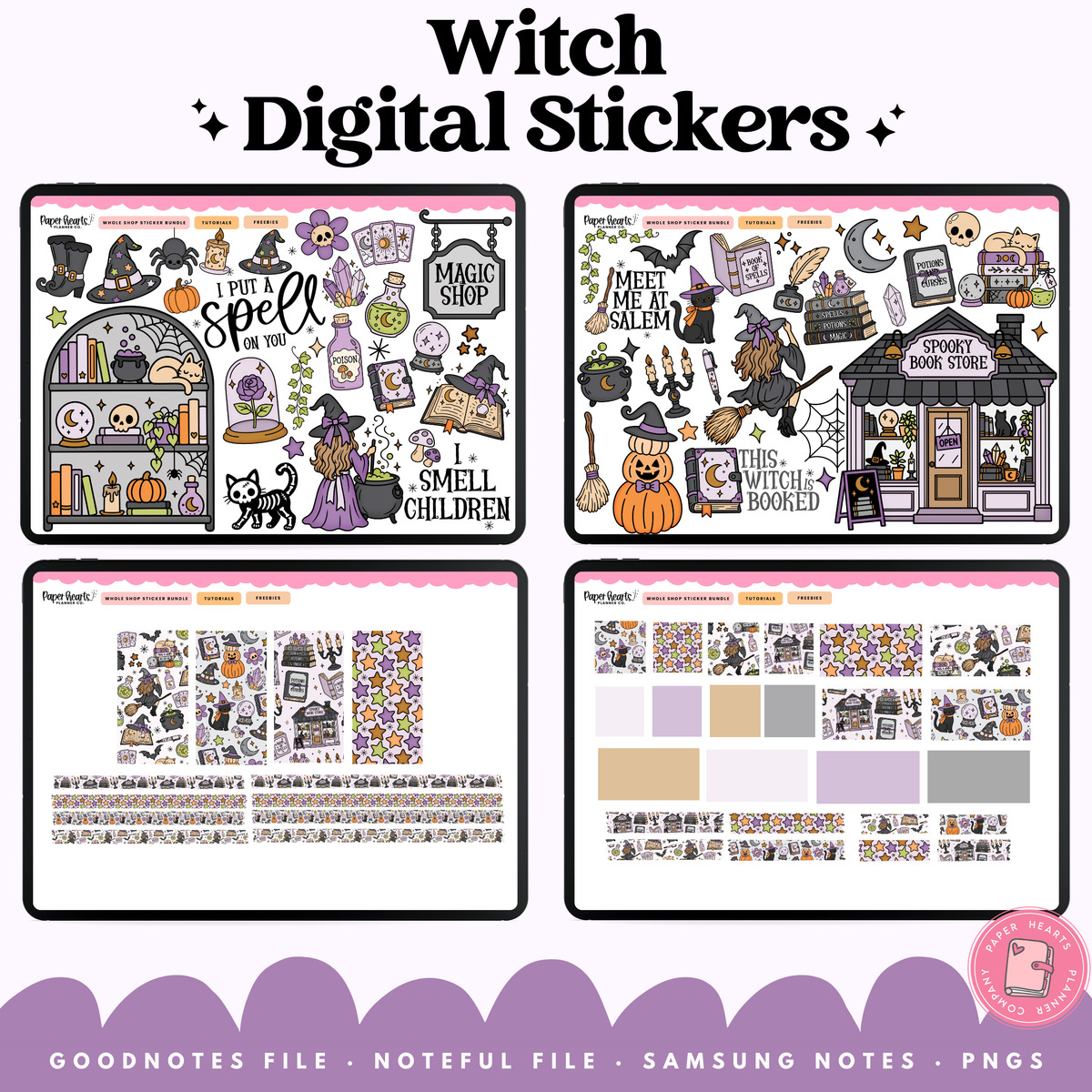 Witch Stickers