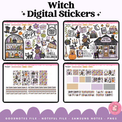 Witch Stickers