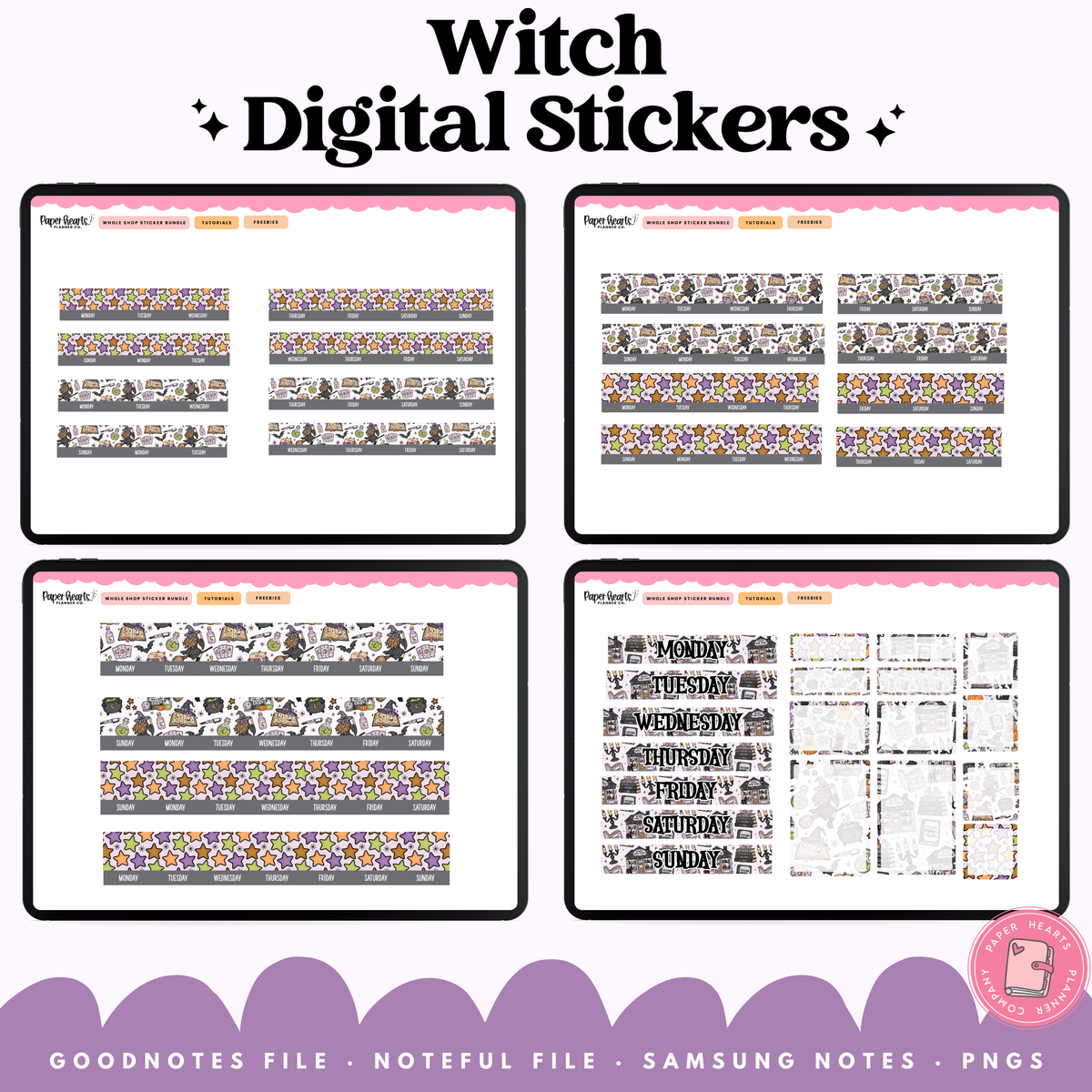 Witch Stickers