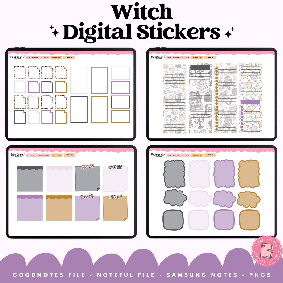 Witch Stickers