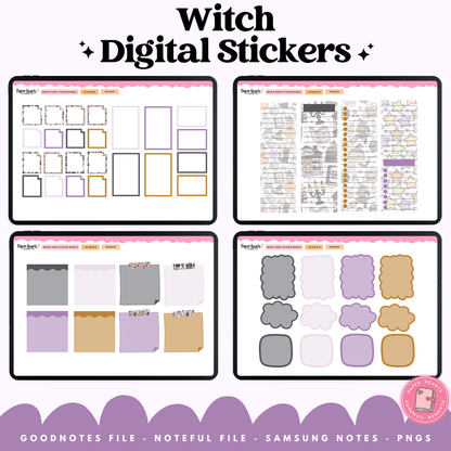 Witch Stickers