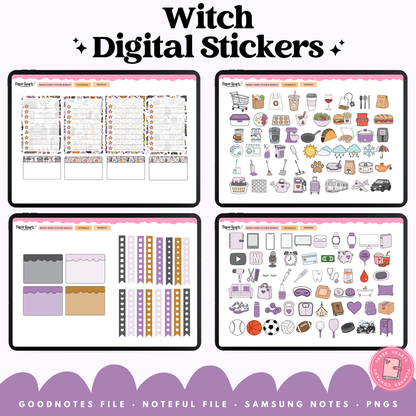 Witch Stickers