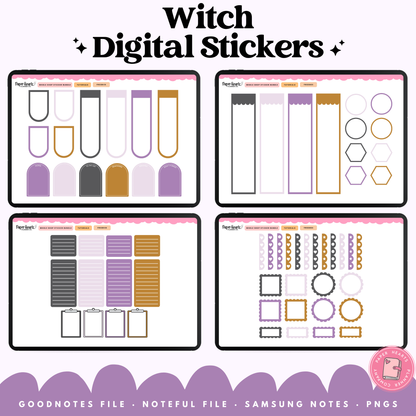 Witch Stickers