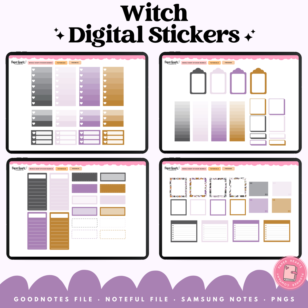 Witch Stickers