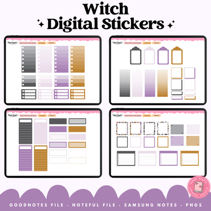 Witch Stickers