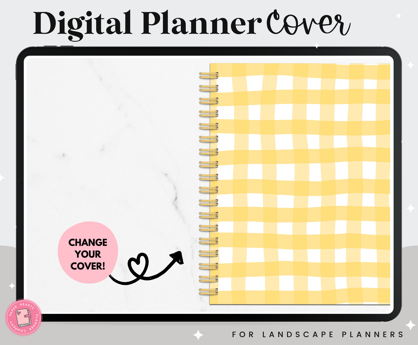 Yellow Gingham Cover