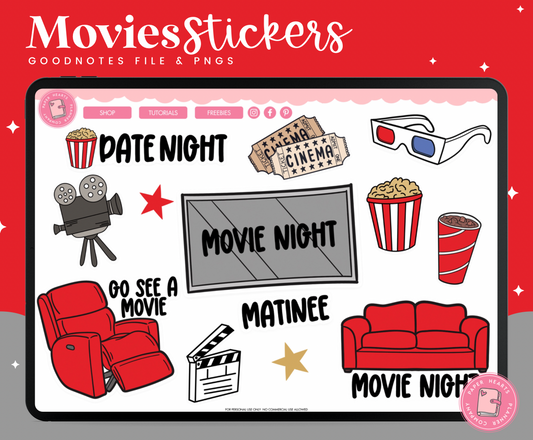 Movies Stickers