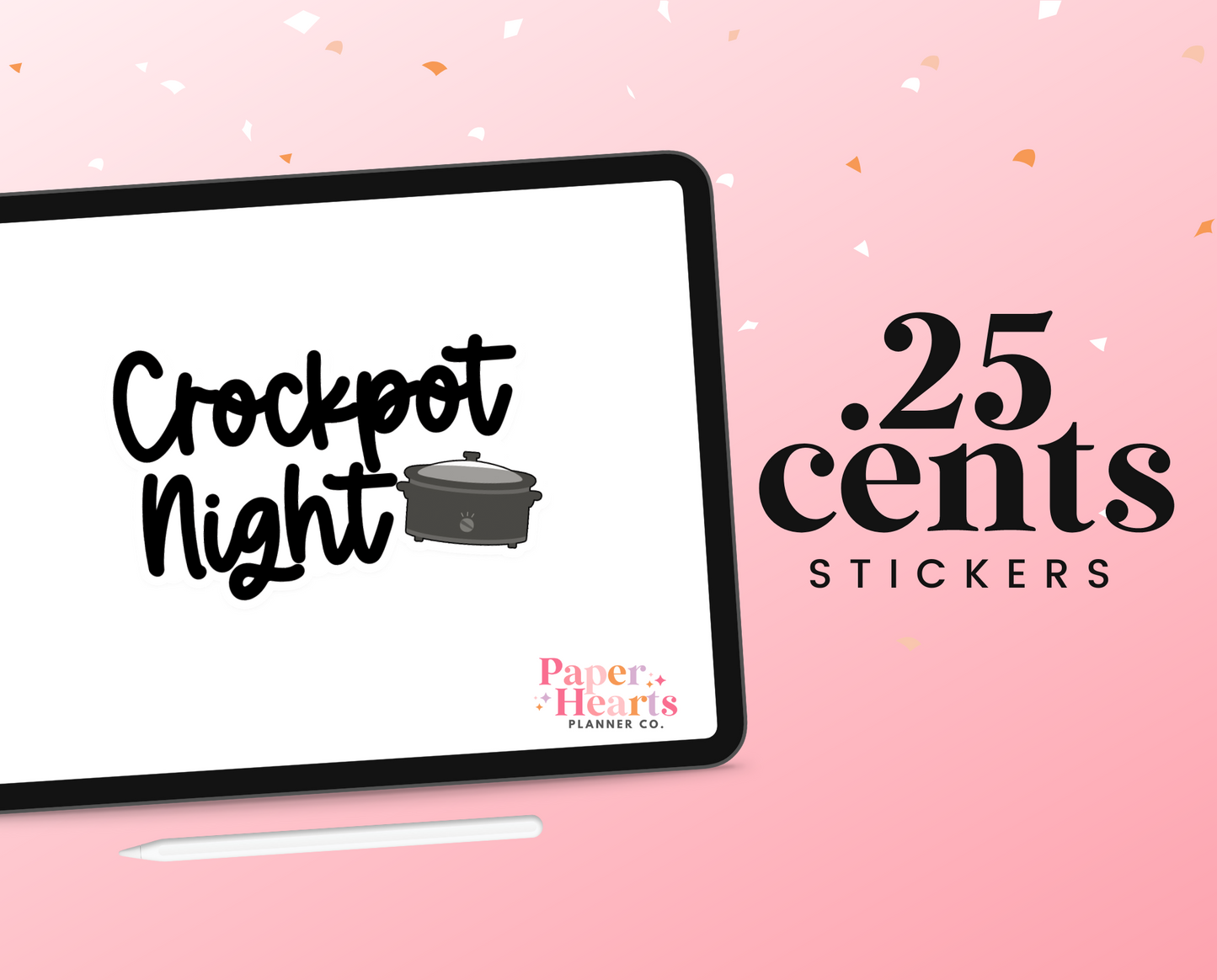 Crockpot Night Digital Sticker