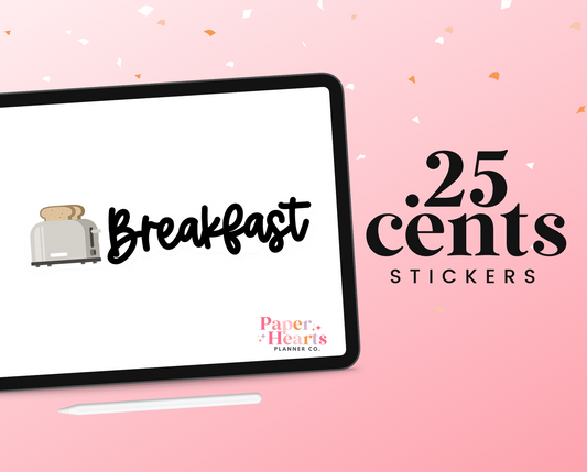 Breakfast Digital Sticker