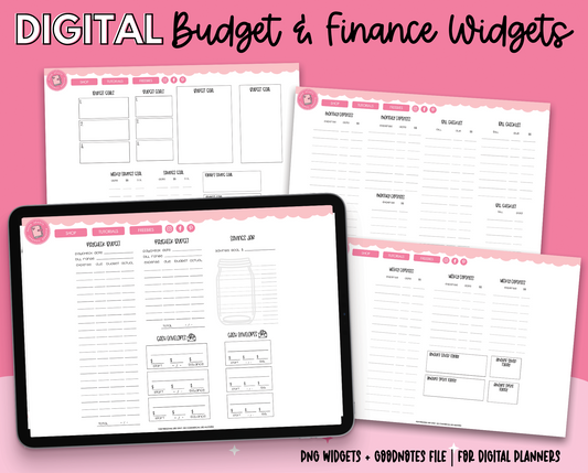 Budget & Finance Widgets