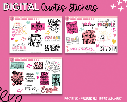 Fun Quotes Stickers