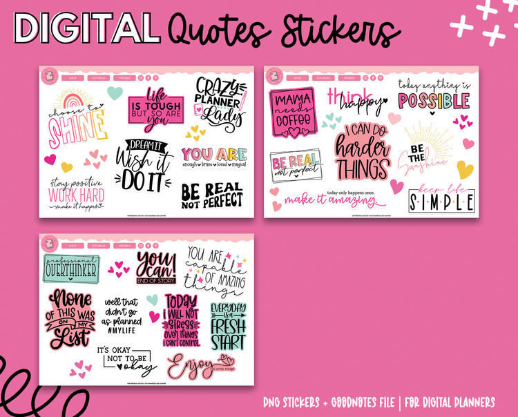 Fun Quotes Stickers